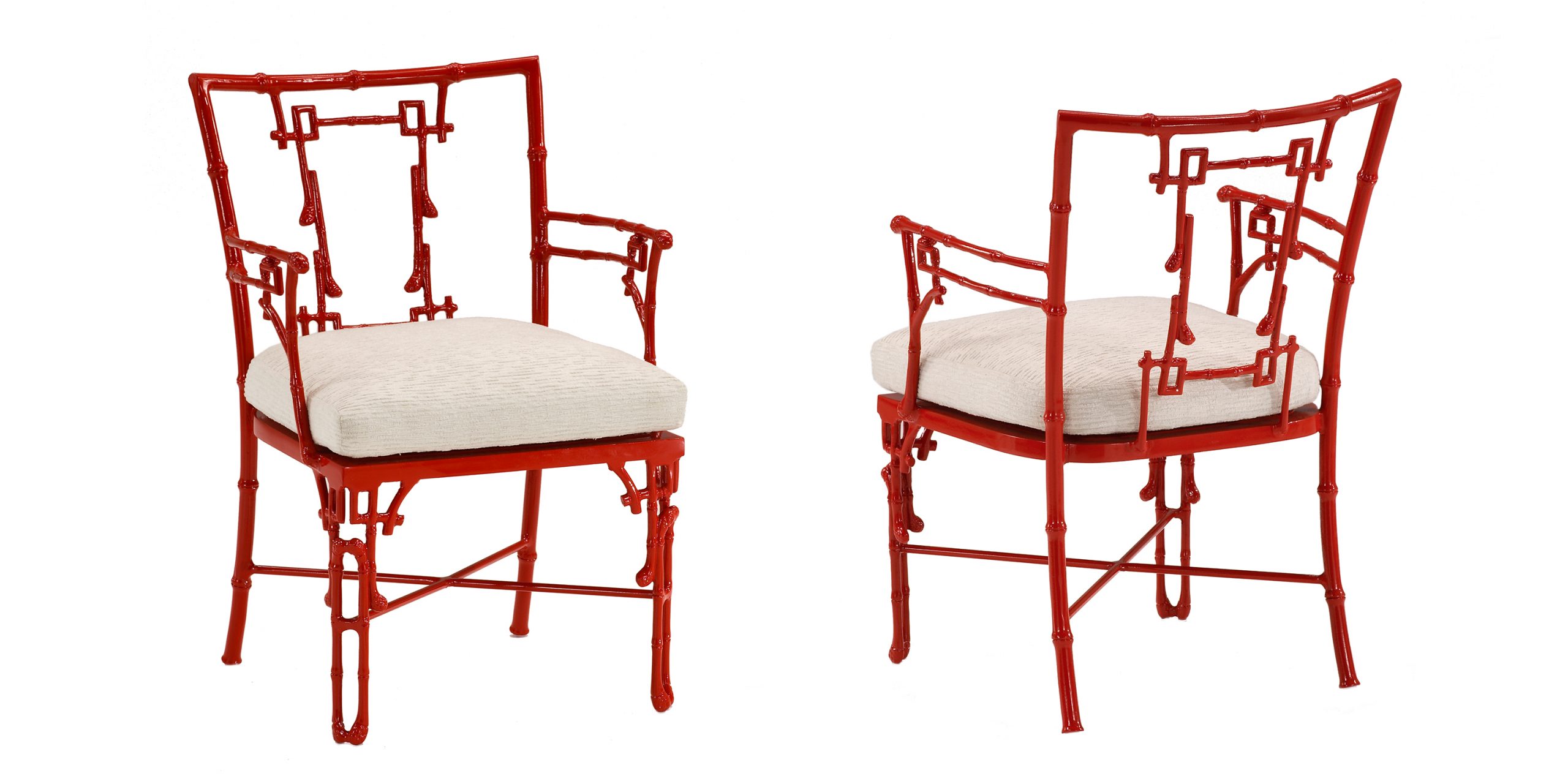 BAMBOO DINING ARM CHAIR | Michael Taylor Designs