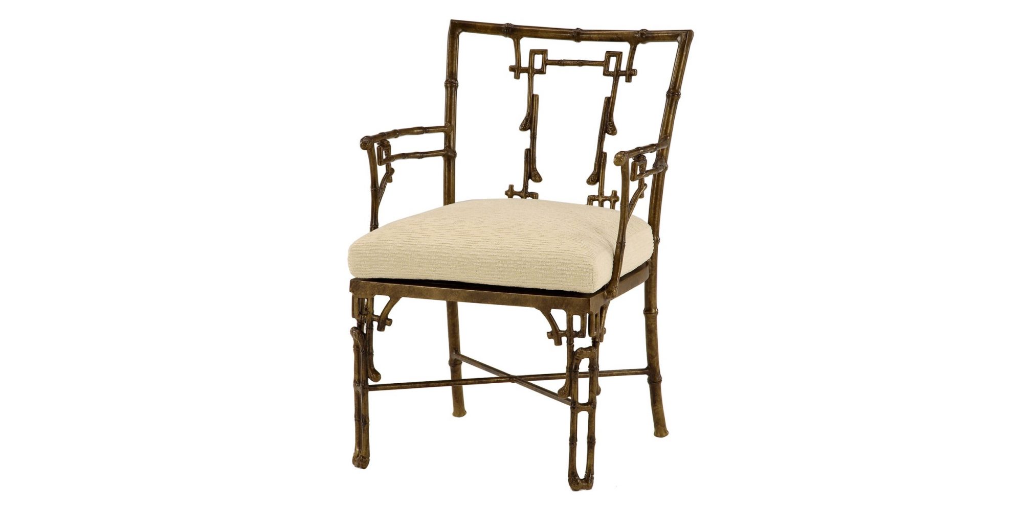 BAMBOO DINING ARM CHAIR | Michael Taylor Designs
