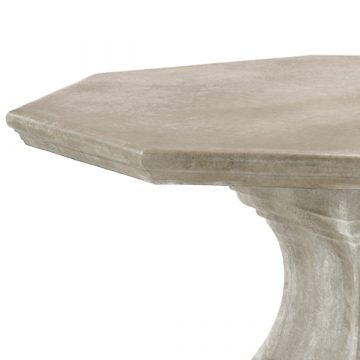 LARGE OCTAGONAL STONE TOP WITH OGEE EDGE